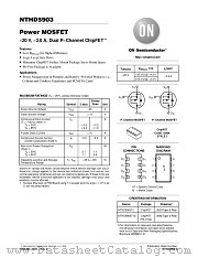 NTHD5903T1 datasheet pdf ON Semiconductor