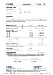 TFS70H28 datasheet pdf Vectron