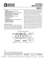 AD8316 datasheet pdf Analog Devices