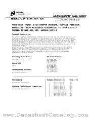 LM7171AIMX datasheet pdf National Semiconductor