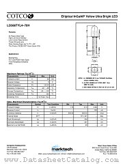 LO566TYL4-70H datasheet pdf Marktech Optoelectronics