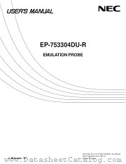 EP-753304DU-R datasheet pdf NEC