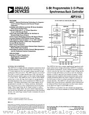ADP3163JRU-REEL7 datasheet pdf Analog Devices