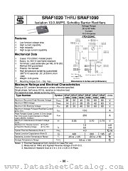 SRAF1030 datasheet pdf Taiwan Semiconductor