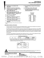 SN74LV393APWT datasheet pdf Texas Instruments