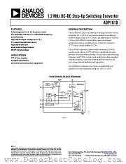 ADP1610 datasheet pdf Analog Devices