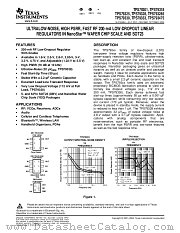 TPS793285YEQR datasheet pdf Texas Instruments