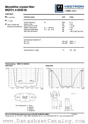 MQF21.4-2000/26 datasheet pdf Vectron