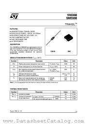 1N5908RL datasheet pdf ST Microelectronics
