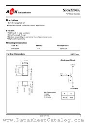SRA2206K datasheet pdf AUK Corp