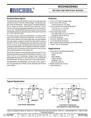 MIC94062 datasheet pdf Micrel Semiconductor