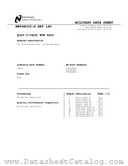 JM38510/75101BDA datasheet pdf National Semiconductor