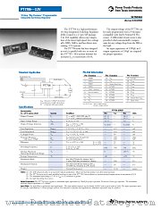 PT7706N datasheet pdf Texas Instruments