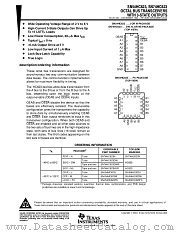 SN74HC623DWR datasheet pdf Texas Instruments