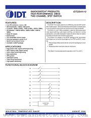 QS4A110Q datasheet pdf IDT