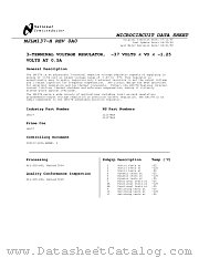 JM38510/11803SXA datasheet pdf National Semiconductor