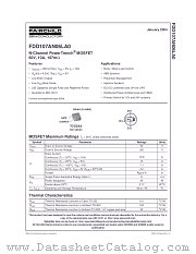 FDD107AN06LA0 datasheet pdf Fairchild Semiconductor