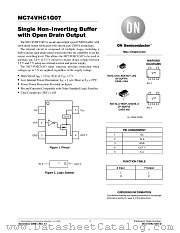 MC74VHC1G07DTT1 datasheet pdf ON Semiconductor