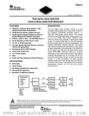 TAS5010IPFBR datasheet pdf Texas Instruments