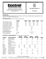 2N6531 datasheet pdf Central Semiconductor
