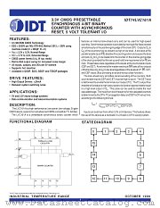 IDT74LVC161APY8 datasheet pdf IDT