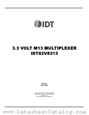 IDT82V8313BB datasheet pdf IDT