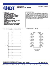 IDT74FCT3807AQGI datasheet pdf IDT