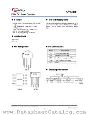 AP439 datasheet pdf Anachip