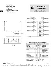 CSWX9023 datasheet pdf DAICO Industries