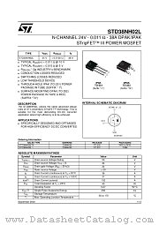 STD38NH02LT4 datasheet pdf ST Microelectronics
