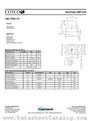 LM2-THR1-F1 datasheet pdf Marktech Optoelectronics