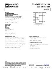 ADG836L datasheet pdf Analog Devices
