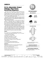 LM2574DW-ADJR2 datasheet pdf ON Semiconductor