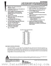 SN74CBT6800CDBQR datasheet pdf Texas Instruments