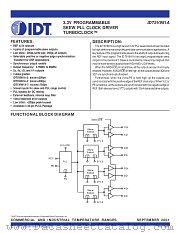 IDT5V991A-5JGI datasheet pdf IDT