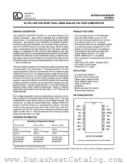 ALD2321APC datasheet pdf Advanced Linear Devices