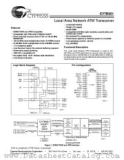 CY7B951-SIT datasheet pdf Cypress