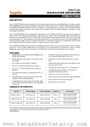 HYMD232726A8J-J datasheet pdf Hynix Semiconductor