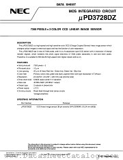 UPD3728DZ datasheet pdf NEC