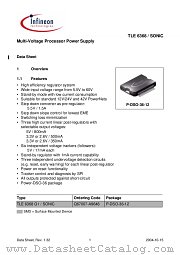 TLE 6368G datasheet pdf Infineon