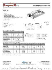 CR52NR datasheet pdf Marktech Optoelectronics