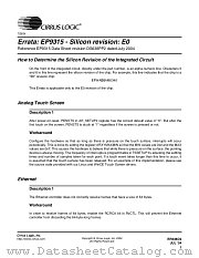 EP9315 datasheet pdf Cirrus Logic