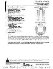 CY54FCT244CTW datasheet pdf Texas Instruments