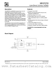 MK3727H datasheet pdf Texas Instruments