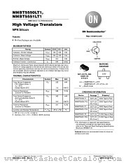 MMBT5551LT1 datasheet pdf ON Semiconductor