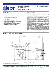 IDT74FCT2652CTQ datasheet pdf IDT