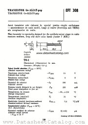 EFT308 datasheet pdf IPRS Baneasa