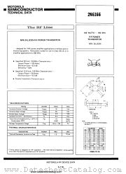 2N6166 datasheet pdf Motorola