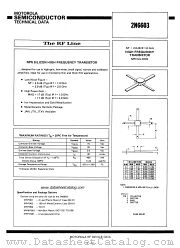 2N6603 datasheet pdf Motorola