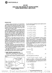 AN-438 datasheet pdf Motorola